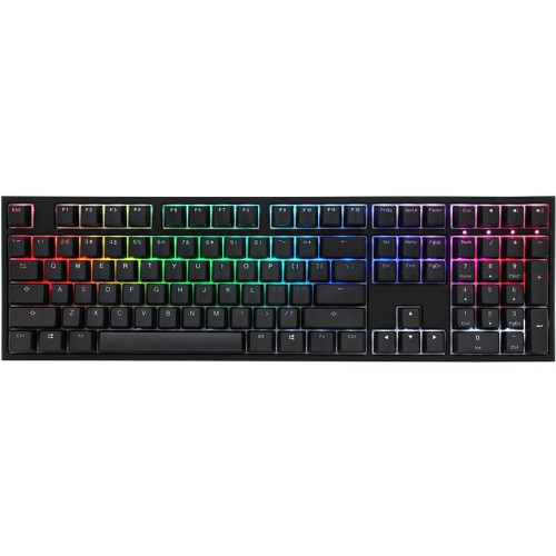 Klawiatura Gamingowa Ducky One 2 Podświetlana PBT, MX-Red, RGB LED - Czarna-13012707