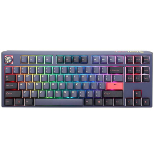 Klawiatura gamingowa Ducky One 3 Cosmic Blue TKL, RGB LED - MX-Brown (US)-13012719