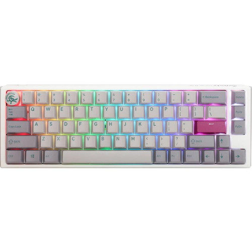 Klawiatura gamingowa Ducky One 3 Mist Grey SF, RGB LED - MX-Silent-Red (US)-13012744