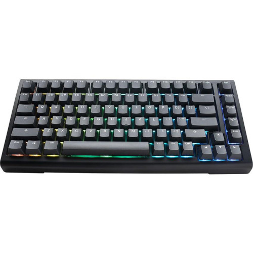 Klawiatura gamingowa Ducky Tinker 75, RGB, czarna - MX-Blue-13012777