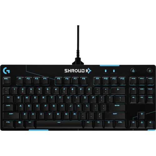 Klawiatura Logitech G PRO X Shroud czarna-13012788