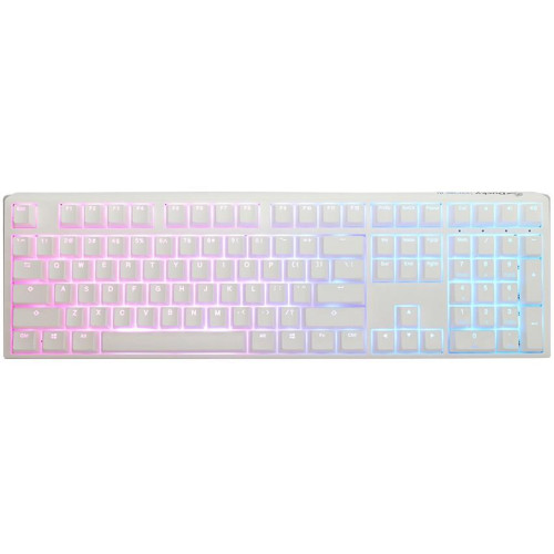 Klawiatura gamingowa Ducky One 3 Aura Biała z podświetleniem LED RGB - Gateron Baby Kangaroo-13013041