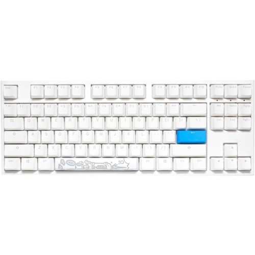 Ducky One 2 RGB TKL klawiatura Gaming USB Niemiecki Biały-13013121