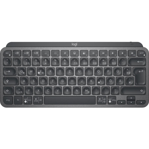 Logitech MX Keys Mini klawiatura Biuro RF Wireless + Bluetooth QWERTZ Niemiecki Grafitowy-13013222