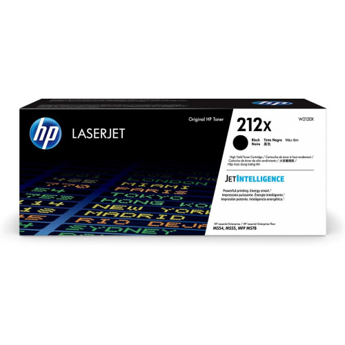 HP 212X Oryginalny wkład z czarnym tonerem LaserJet o wysokiej wydajności-13020697