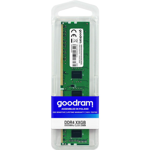 Pamięć GoodRam GR2400D464L17S/4G (DDR4 DIMM; 1 x 4 GB; 2400 MHz; CL17)-1302073