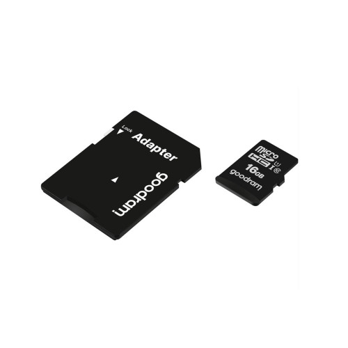 Karta pamięci GoodRam M1AA-0160R12 (16GB; Class 10, Class U1; Adapter, Karta pamięci)-1302318