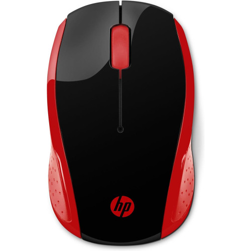 Mysz HP Wireless Mouse 200 Empress Red bezprzewodowa czerwono-czarna 2HU82AA-1302685