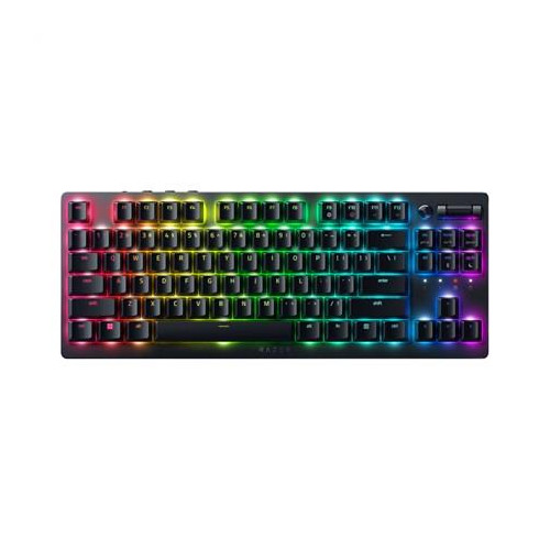 Klawiatura Razer Gaming Keyboard Deathstalker V2 Pro Tenkeyless RGB LED Light, US, Bezprzewodowa, Czarny, Przełączniki o