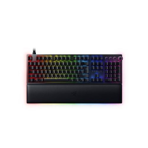 Razer | Łowca V2 | Klawiatura do gier | Optyczny | Światło LED RGB | Stany Zjednoczone | Czarny | Przewodowy-13032424