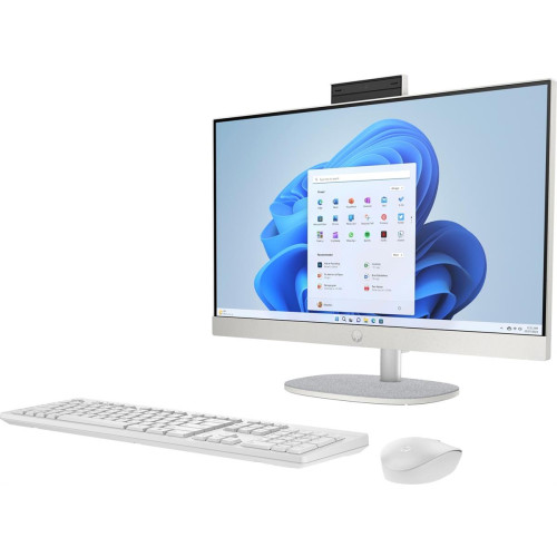 HP AIO 24-cr0011nw i5-1335U 23.8"FHD AG IPS 16GB DDR4 3200 SSD512 Intel Iris Xe Graphics Win11 2Y Shell White-13036298