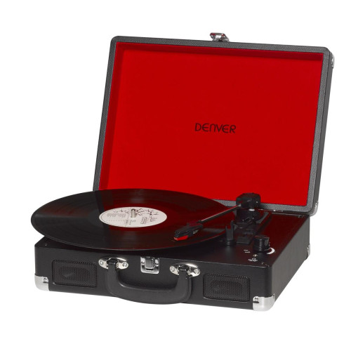 Gramofon Denver VPL-120 z USB do nagrywania na PC czarny