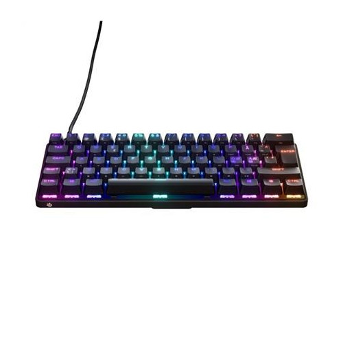 Seria SteelSeries | Klawiatura do gier | Apex 9 Mini | Klawiatura do gier | Światło LED RGB | NOR | Czarny | Przewodowe