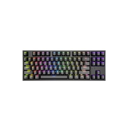 KLAWIATURA DLA GRACZY GENESIS THOR 404 TKL US PODŚWIETLENIE RGB MECHANICZNA CZARNA KAILH BOX BROWN-13043958