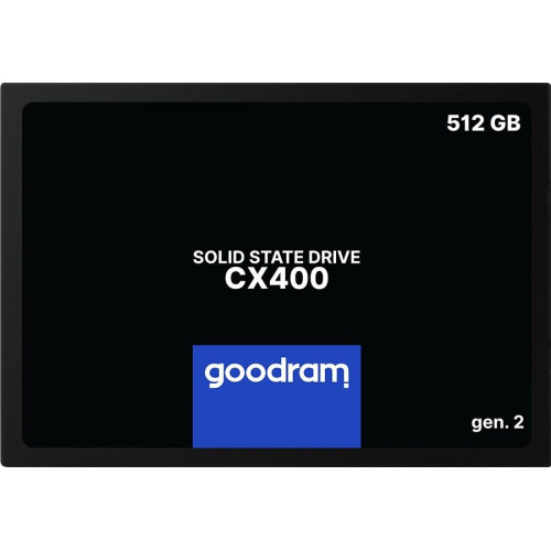 DYSK SSD GOODRAM 512GB Gen. 2 SATA III 2,5 CX400-1317398
