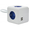 Przedłużacz allocacoc PowerCube Extended USB 2402BL/FREUPC (1,5m; kolor niebieski)-1320257
