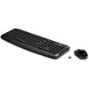 Zestaw klawiatura + mysz HP Wireless Keyboard and Mouse 300 bezprzewodowe czarne Polish Layout 3ML04AA#AKD-1324474