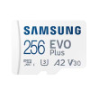 Samsunga | Karta microSD | EVO Plus | 256 GB | Karta pamięci microSDXC | Pamięć flash klasy U3, V30, A2-13258269