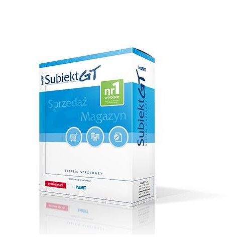 Insert SUBIEKT GT licencja oddziałowa (1 mobilne; Wieczysta; Wersja pudełkowa / zdrapka z kluczem aktywacyjnym; Rozszerz