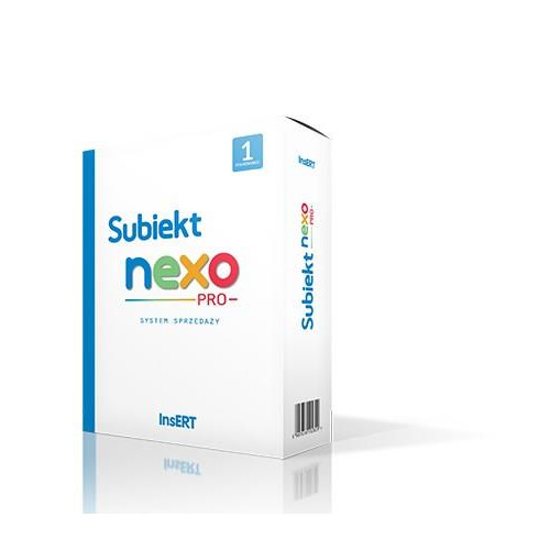 Insert Subiekt nexo PRO (3 stan.; Wieczysta; BOX; Inna)-1323729