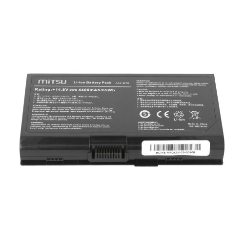 Bateria Mitsu do Asus G72, M70, N70-13237350