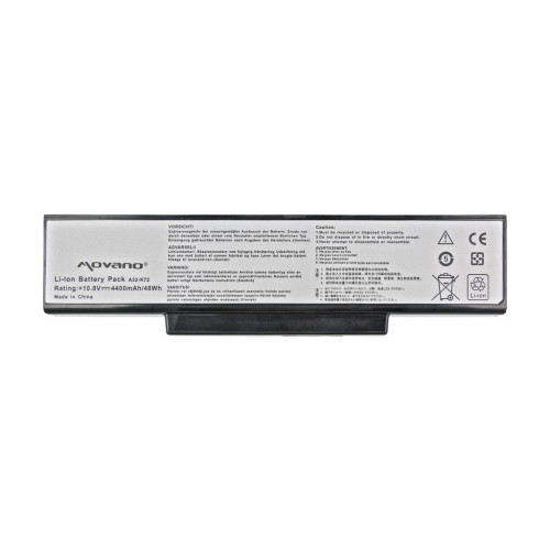 Bateria Movano do Asus K72, K73, N73, X77-13237491