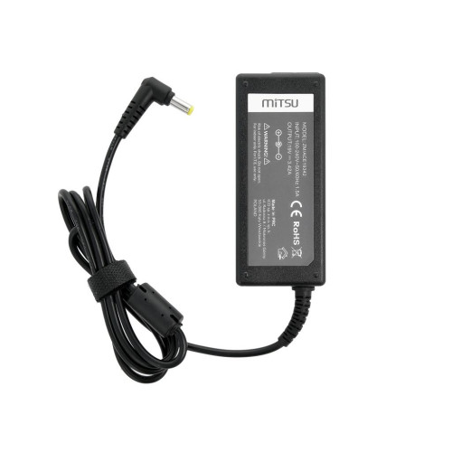 Zasilacz Mitsu 19v 3.42a (5.5x1.7) 65W do Acer, Packard Bell-13238675