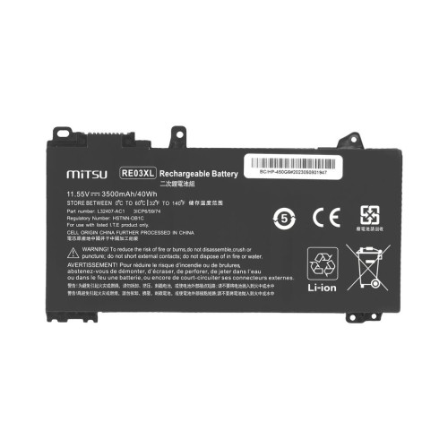 Bateria Mitsu do HP 430 G6, 450 G6-13239705