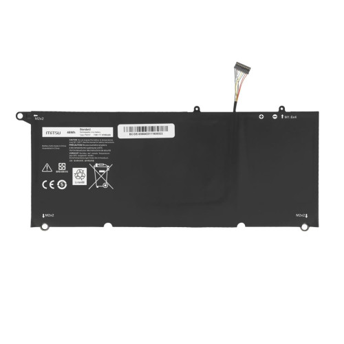 Bateria Mitsu do Dell XPS 13 (9360)-13239956