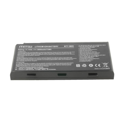 Bateria Mitsu do MSI GT660, GT780, GX780-13240025
