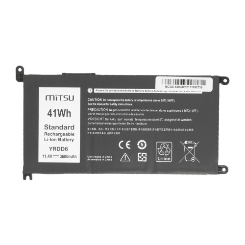Bateria Mitsu do Dell Inspiron 14 (5481), 14 (5590)-13240148