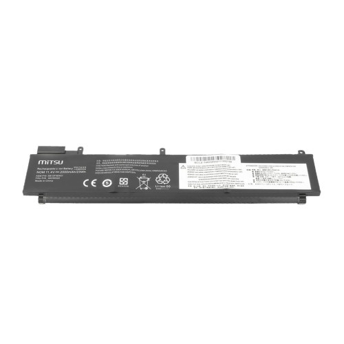 Bateria Mitsu do Lenovo ThinkPad T460s, T470s - tylna bateria-13240196