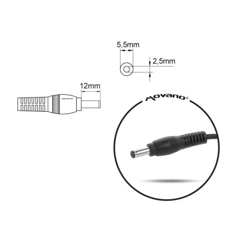 Zasilacz Mitsu 15.6v 8a (5.5x2.5) 125W do Panasonic-13240214