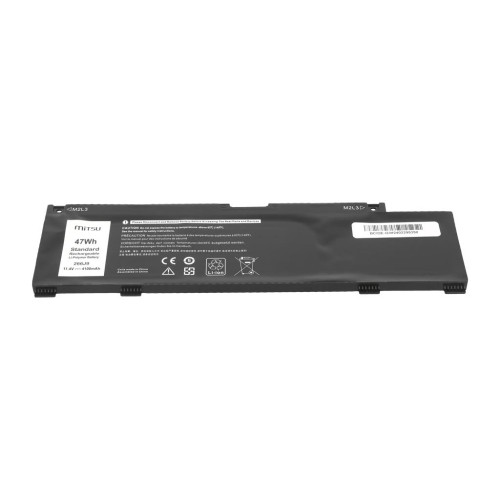 Bateria Mitsu do Dell G3 15 3500, G5 15 5500, Inspiron 14 5490-13240949