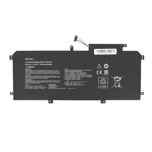 Bateria Mitsu do Asus Zenbook UX305C, UX305F-13240987