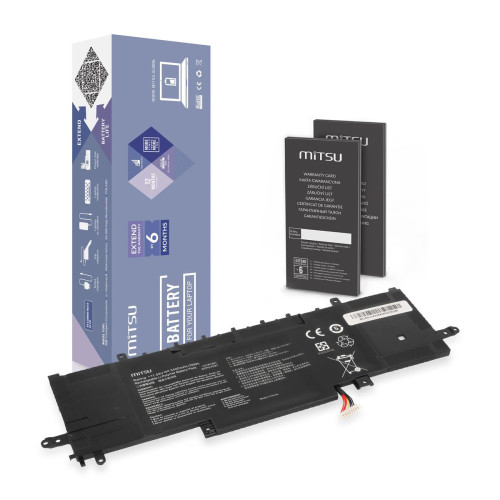 Bateria Mitsu do Asus ZenBook 13 14 UX334, UX434, UX463-13241006