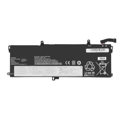 Bateria Mitsu do Lenovo ThinkPad T590, P15s, T15-13241023