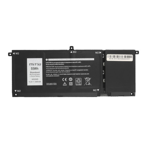 Bateria Mitsu do Dell Latitude 15 (3510), Inspiron 13 (7306) - 15.2V-13241059