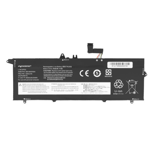 Bateria Movano do Lenovo ThinkPad T490s, T495s, T14s-13241216