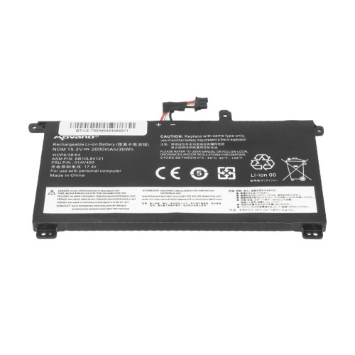 Bateria Movano do Lenovo ThinkPad T570, T580, P51s, P52s - wewnętrzna-13241268