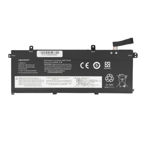 Bateria Movano do Lenovo ThinkPad T490, T495, P43s, P14s-13241282