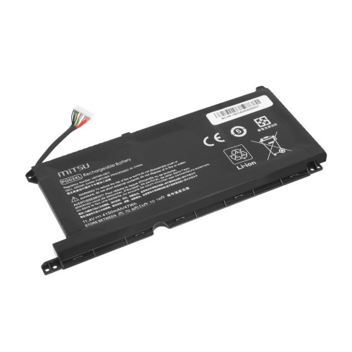 Bateria Mitsu do HP Pavilion Gaming 15-DK, 15-T, 16-A-13241333