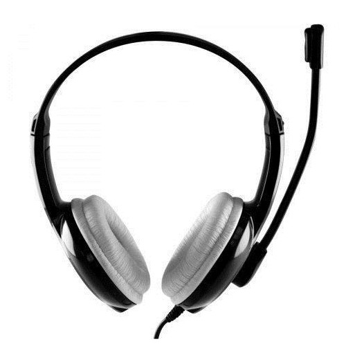 Słuchawki z mikrofonem Media tech Epsilion MT3573 (kolor czarny)-1324780