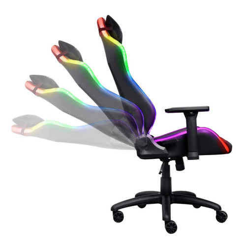 Fotel gamingowy TRUST GXT719 RUYA RGB czarne (25185)-13248405