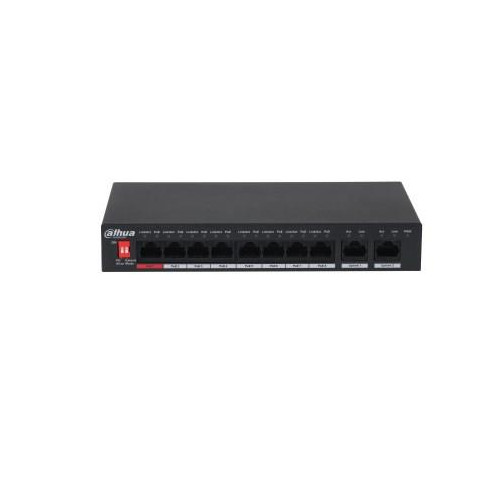 SWITCH POE PFS3010-8ET-96-V2 8-PORTOWY DAHUA-13250820