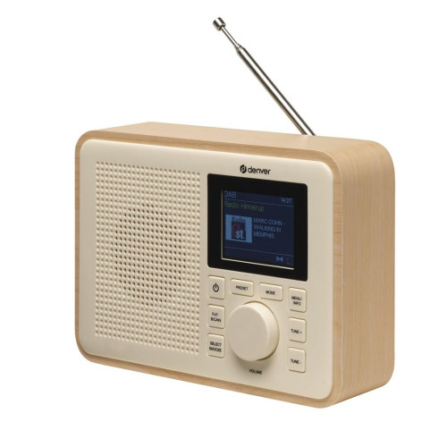 Radio kompaktowe DENVER DAB-60LW DAB+/FM 4XAA Greenline light wood-13256537