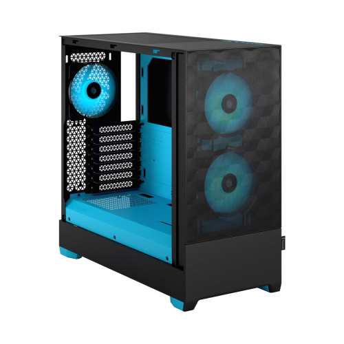 Projektowanie fraktalne | Pop Air RGB | Szyba boczna | Cyan Core TG Clear Tint | ATX, mATX, Mini ITX | Zasilacz w zestawie Nie | Format ATX-13256900