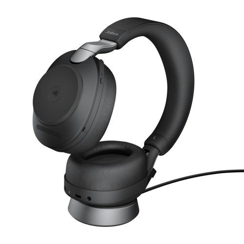 Jabra Evolve2 85, MS Stereo BT Zestaw słuchawkowy Przewodowy i Bezprzewodowy Opaska na głowę-13258940