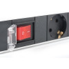 Listwa zasilająca do szaf rack (PDU) 19 cali 7x Schuko-13359260