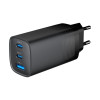 GEMBIRD SZYBKA ŁADOWARKA USB POWER DELIVERY USB TYPU C, 3X USB, 65 W, GAN CZARNA-10769184
